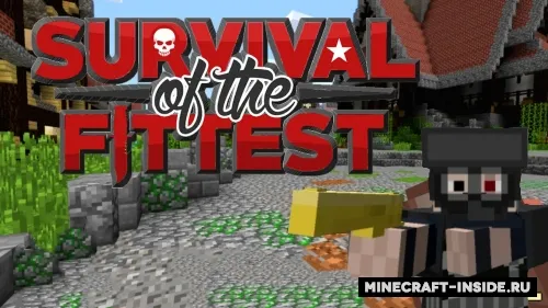Survival Of The Fittest — Minecraft xarita, rasm 1
