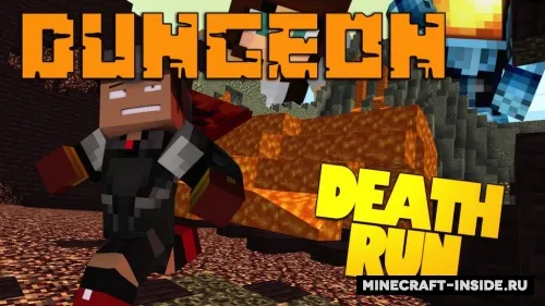 Dungeon Deathrun — Minecraft xarita, rasm 1