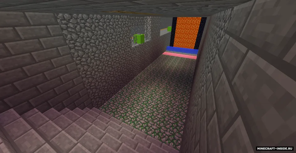 Dungeon Deathrun — Minecraft xarita, rasm 2