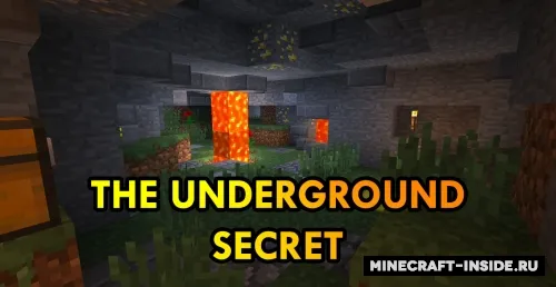 The Underground Secret — Minecraft xarita, rasm 1