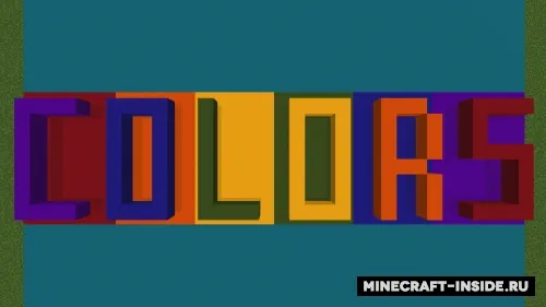 10 Colors — Minecraft xarita, rasm 1