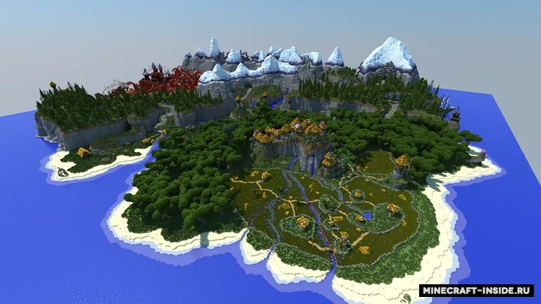 The Curse of Starry Isle — Minecraft xarita, rasm 6