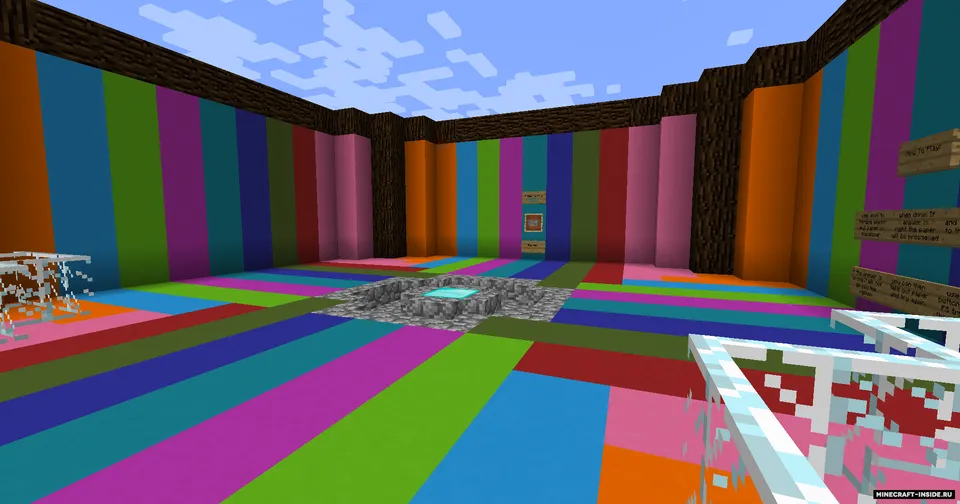 Rainbow Riddles — Minecraft xarita, rasm 5