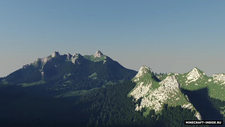Peaceful Mountain Valley — Minecraft xarita, rasm 4