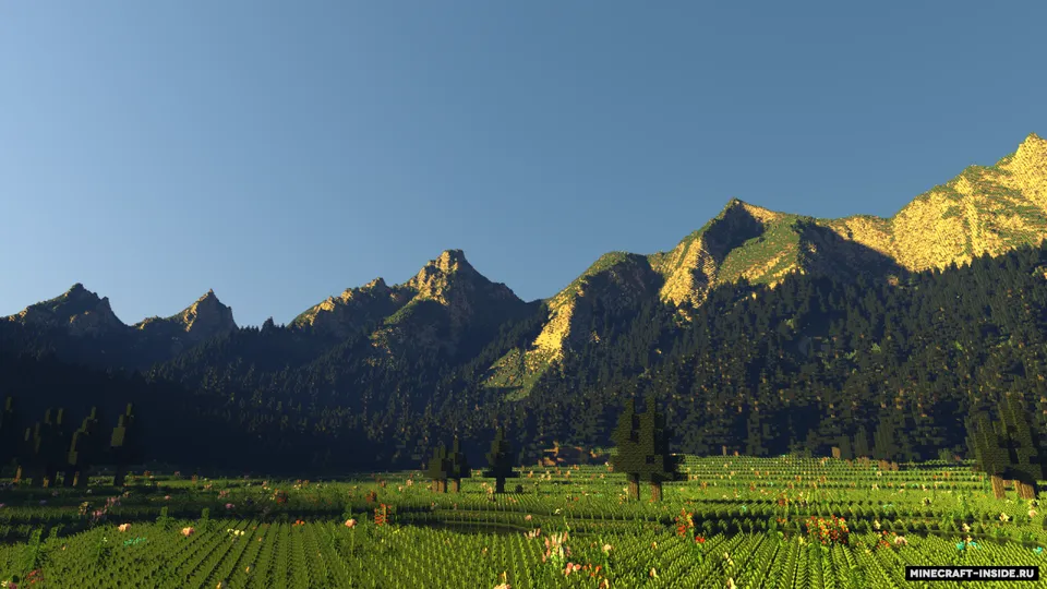 Peaceful Mountain Valley — Minecraft xarita, rasm 8