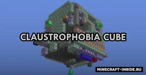 Claustrophobia Cube — Minecraft xarita, rasm 1