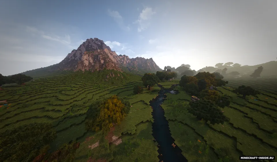 Small Island With River — Minecraft xarita, rasm 2