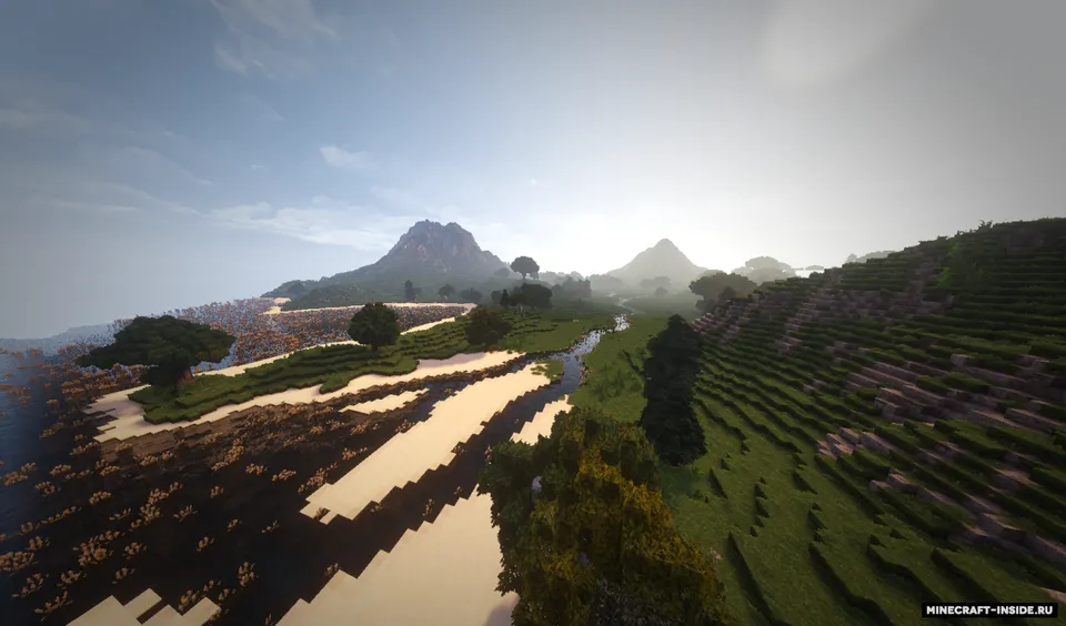 Small Island With River — Minecraft xarita, rasm 3