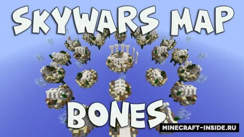 Skywars – Bones — Minecraft xarita, rasm 1