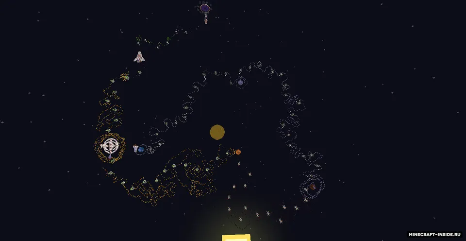 Space Parkour — Minecraft xarita, rasm 5