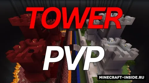 Tower PvP — Minecraft xarita, rasm 1