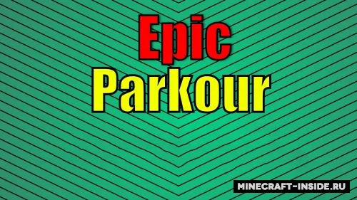 Epic Parkour — Minecraft xarita, rasm 1