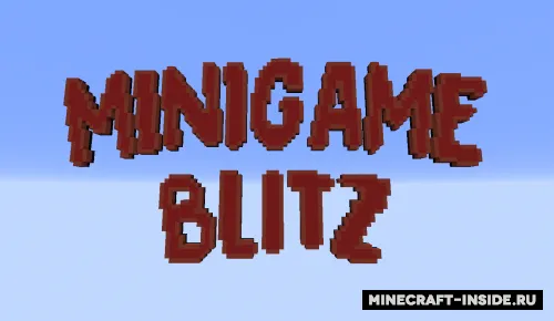 Minigame Blitz — Minecraft xarita, rasm 1