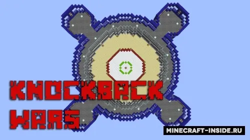 Knockback Wars — Minecraft xarita, rasm 1