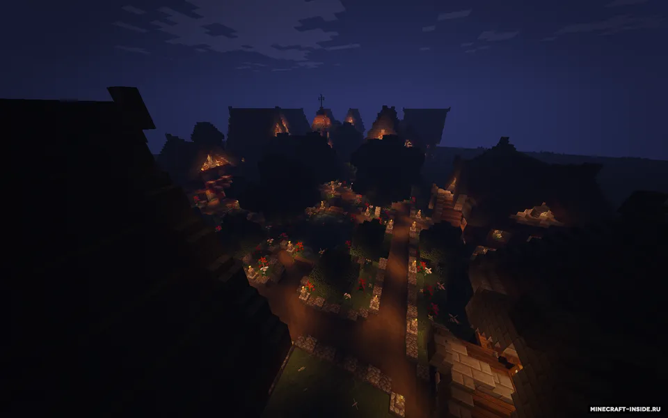 "Braunvil" qishlog'i — Minecraft xarita, rasm 3