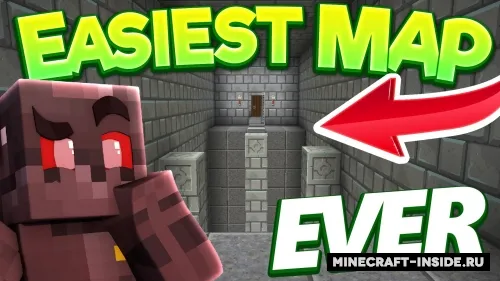 The Easiest Map In The World — Minecraft xarita, rasm 1
