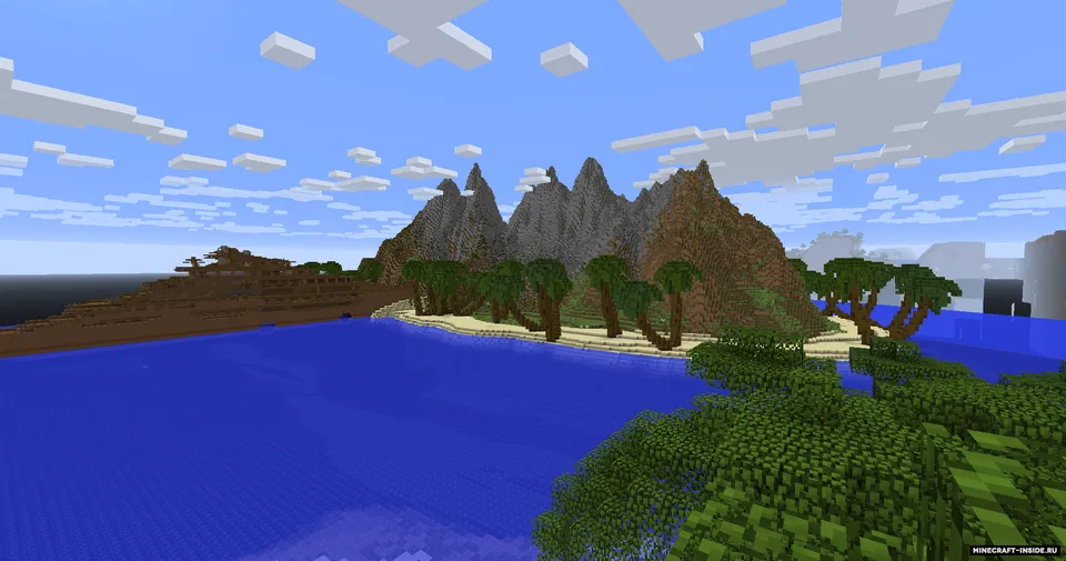 Shipwreck on the Island — Minecraft xarita, rasm 2