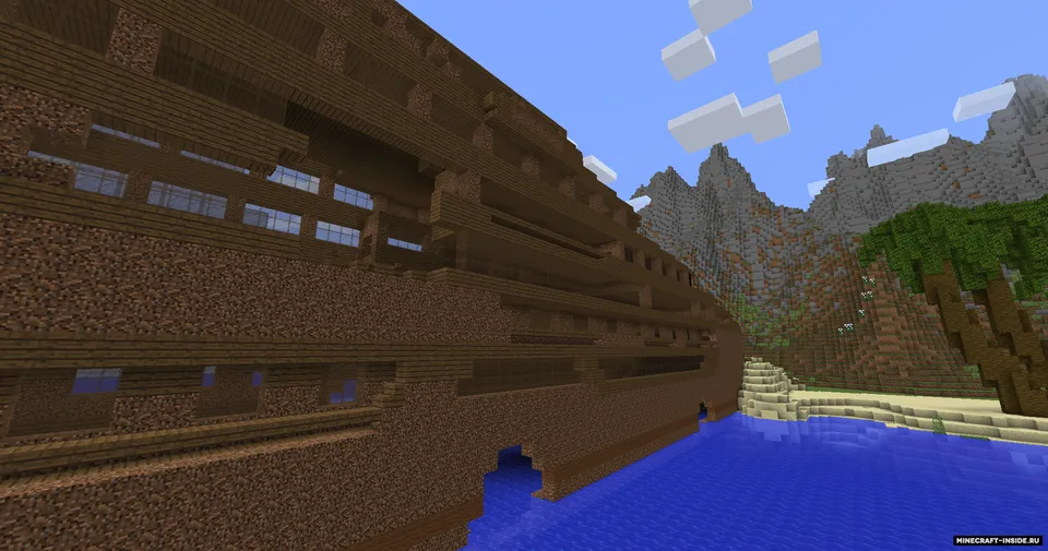 Shipwreck on the Island — Minecraft xarita, rasm 4