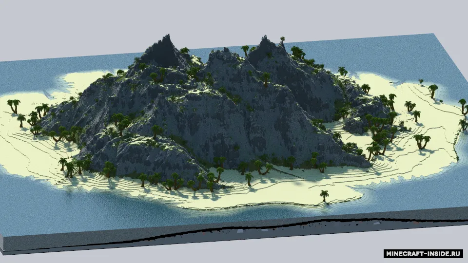 The Isolated Crag — Minecraft xarita, rasm 6