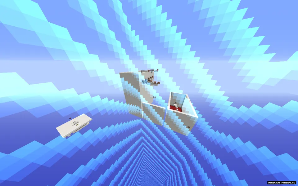 Border Parkour Puzzle — Minecraft xarita, rasm 4