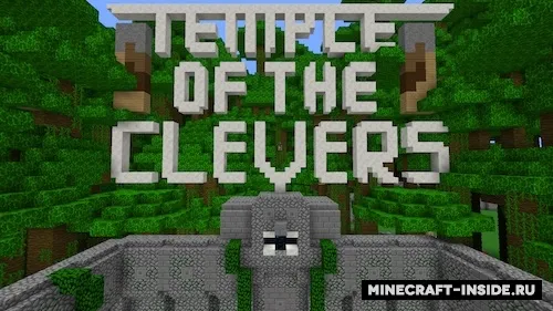 Temple of the Clevers — Minecraft xarita, rasm 1