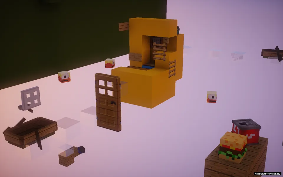 The Void Parkour — Minecraft xarita, rasm 1