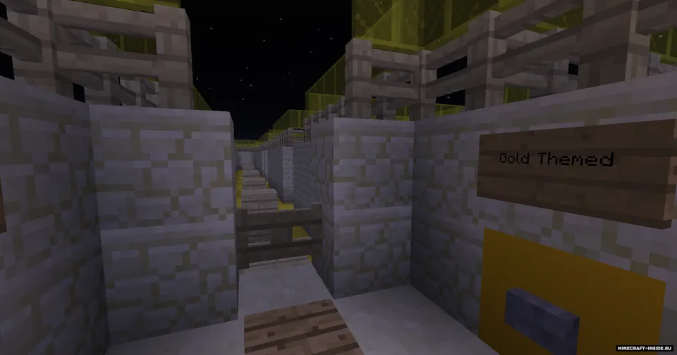 Gold Rush Maze — Minecraft xarita, rasm 3