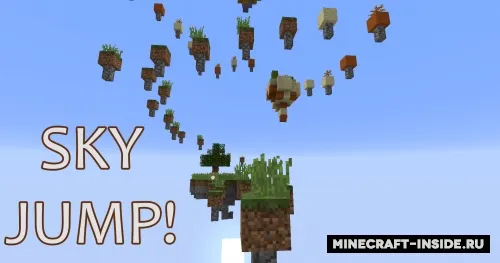 Sky Jump! — Minecraft xarita, rasm 1