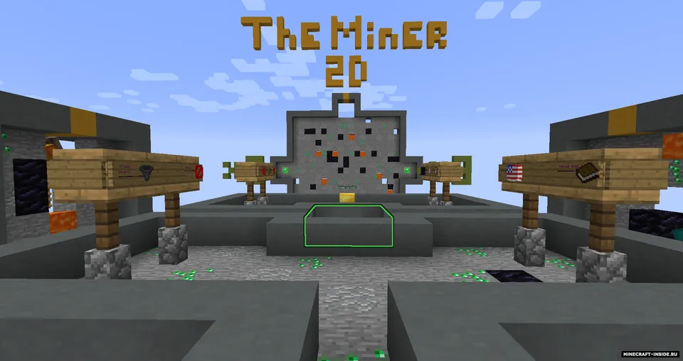 The Miner 2D — Minecraft xarita, rasm 3