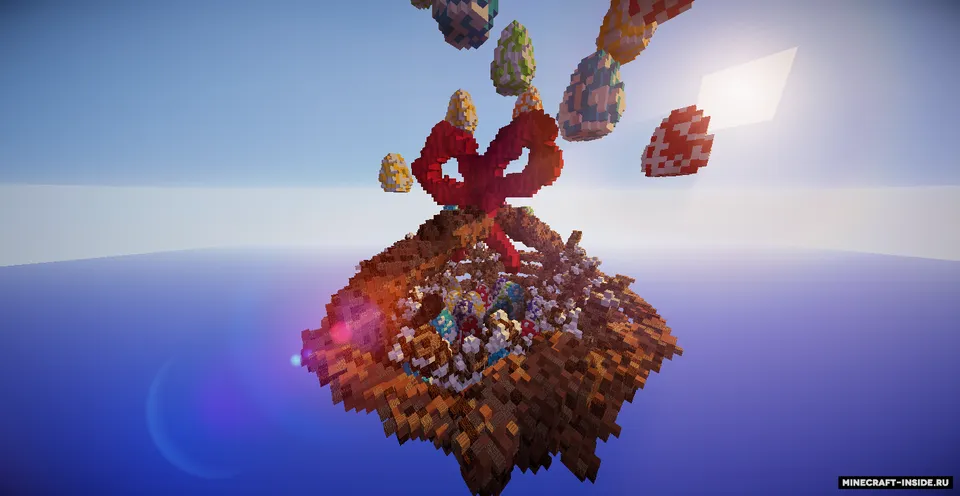 Drop&Jump Easter — Minecraft xarita, rasm 2