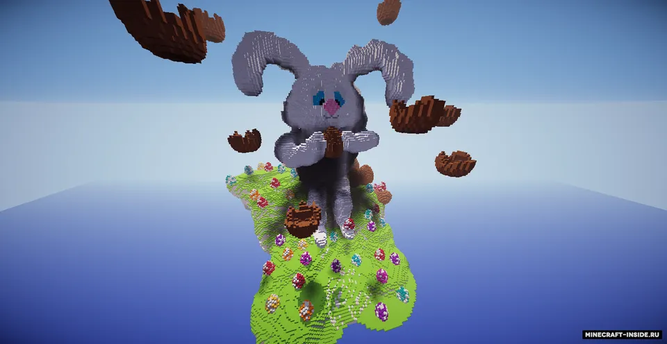 Drop&Jump Easter — Minecraft xarita, rasm 3