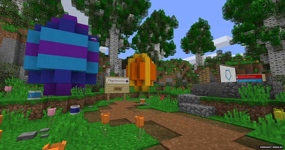 Easter Eggcitement — Minecraft xarita, rasm 4