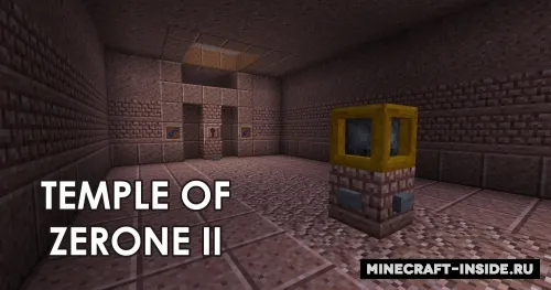 Temple of Zerone II — Minecraft xarita, rasm 1