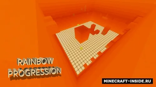 Rainbow Progression — Minecraft xarita, rasm 1