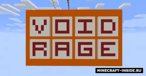 Void Rage — Minecraft xarita, rasm 1