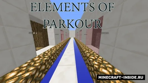 Elements of Parkour — Minecraft xarita, rasm 1