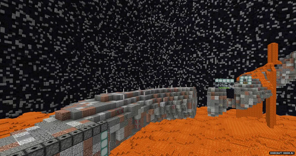 Death Runners: Volcano Island — Minecraft xarita, rasm 3