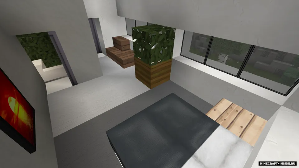 Modern Town House 2 — Minecraft xarita, rasm 3