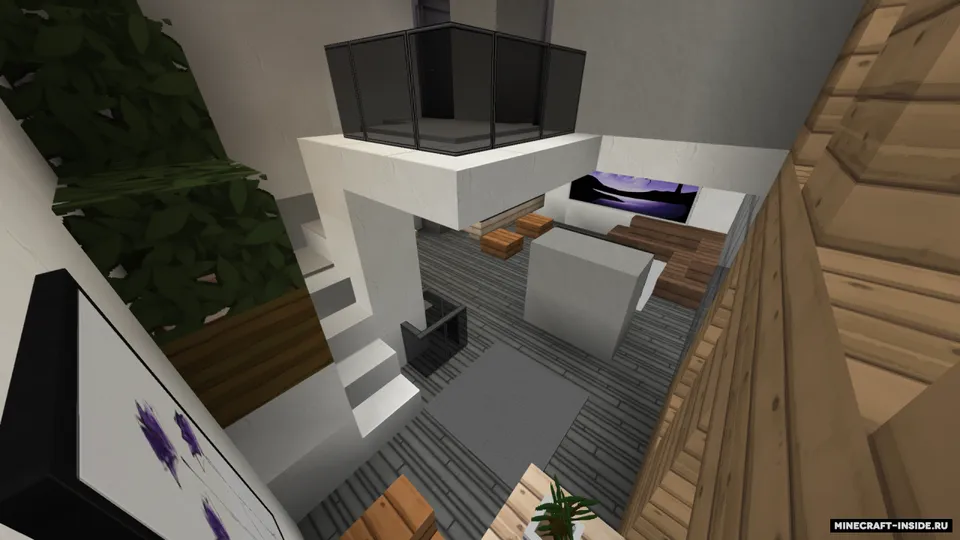 Modern Town House 2 — Minecraft xarita, rasm 4