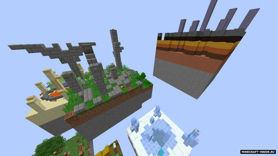 Chunks Jumper — Minecraft xarita, rasm 2