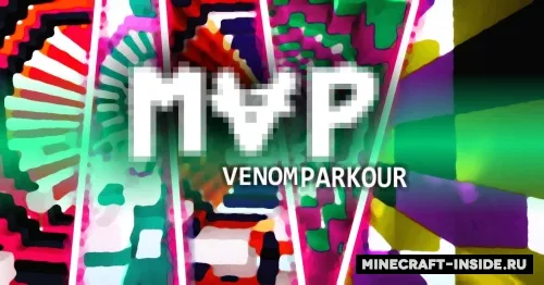 Venom Parkour — Minecraft xarita, rasm 1