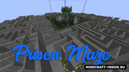 Prison Maze — Minecraft xarita, rasm 1