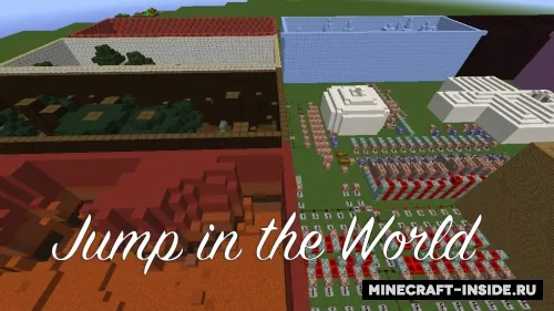 Jump In The World — Minecraft xarita, rasm 1