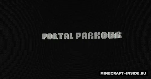 Parkour Portal — Minecraft xarita, rasm 1