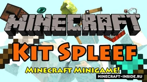 Kit Spleef — Minecraft xarita, rasm 1