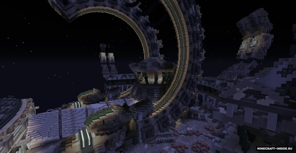 Hermes C319 Space Station — Minecraft xarita, rasm 7
