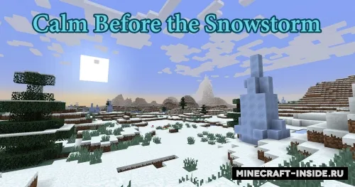Calm Before the Snowstorm — Minecraft xarita, rasm 1