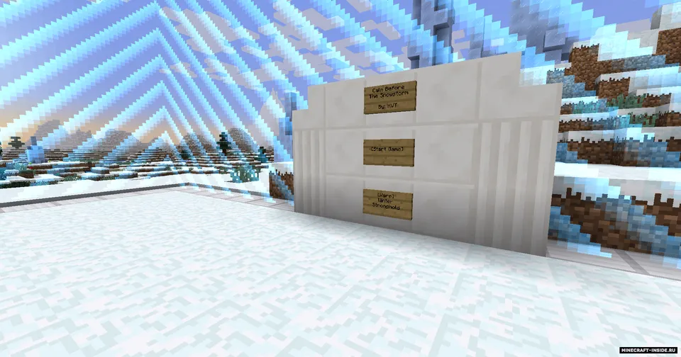 Calm Before the Snowstorm — Minecraft xarita, rasm 4
