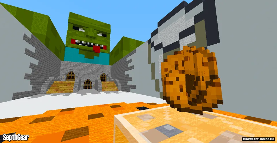 Defend Your Cookies — Minecraft xarita, rasm 3