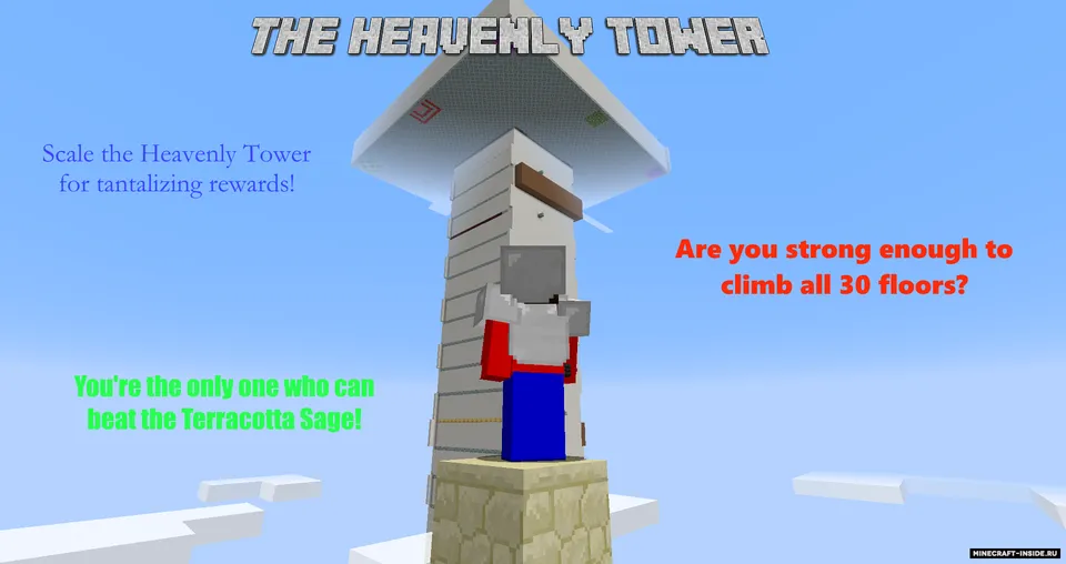 The Heavenly Tower — Minecraft xarita, rasm 4